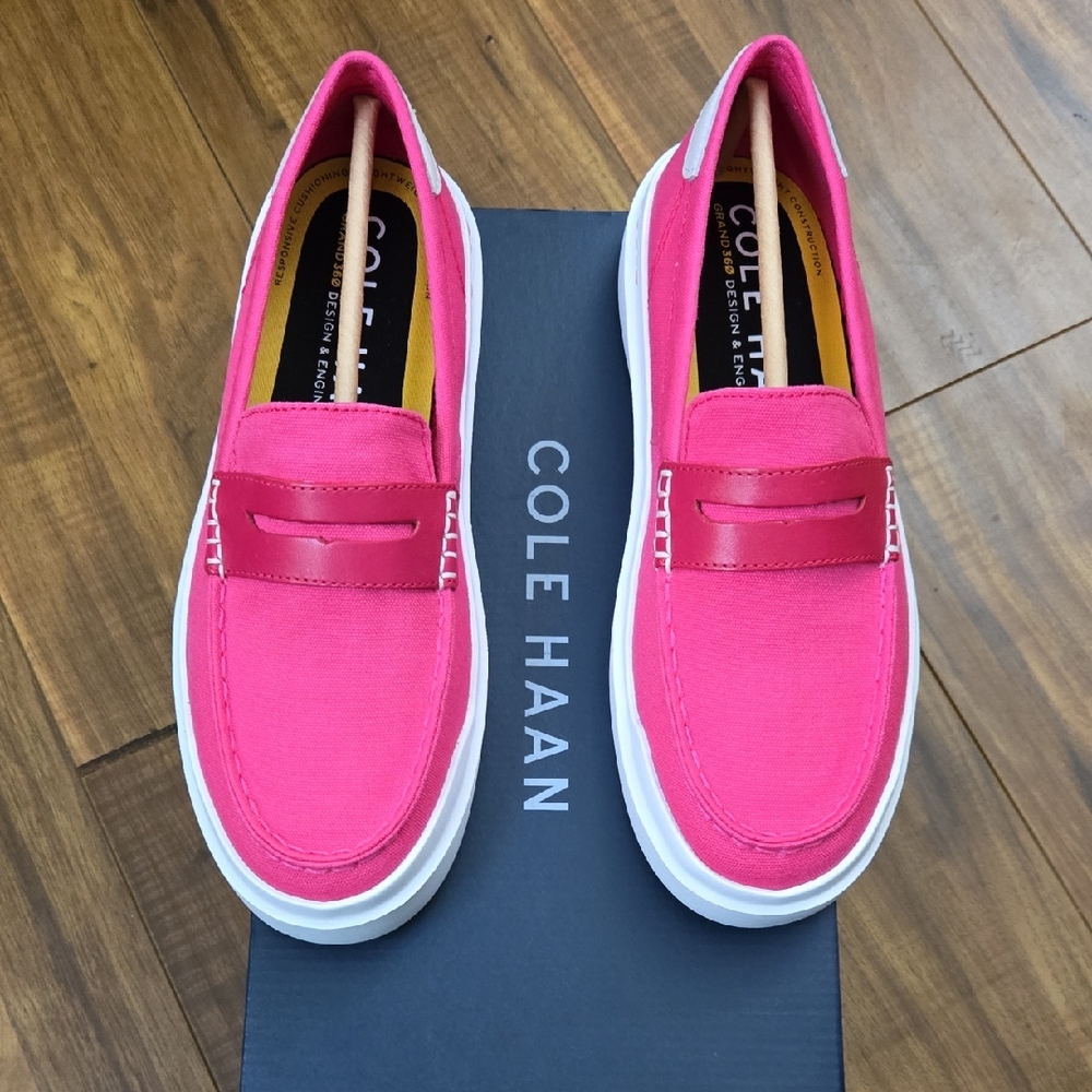 Cole Haan Women's Vibrant Pink Flats